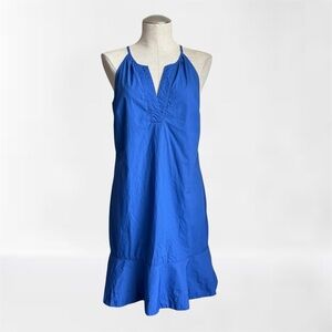 J.Crew Halter Dress in Cobalt Blue - Size 8